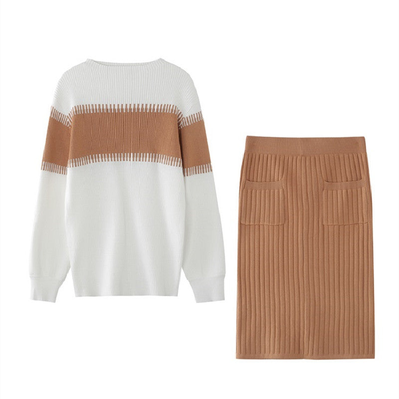 Pull Tricoté de Printemps et d’Automne – Simplicité, Chaleur et Élégance Naturelle