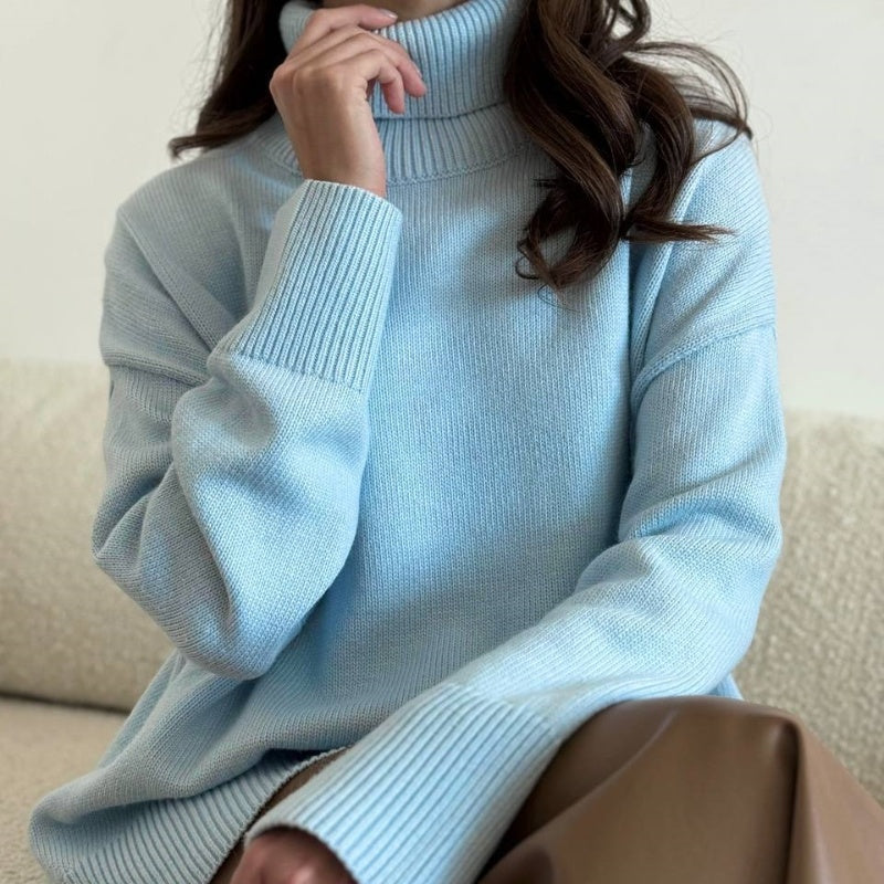 Pull Basique Ample et Confortable – Douceur et Style au Quotidien